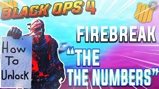 (BO4) HOW TO UNLOCK NEW FIREBREAK OUTFIT THE NUMBERS IN BLACKOUT... (BO4 BLACKOUT TIPS)