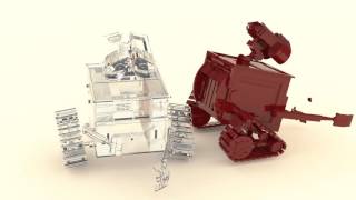 WESKART - Turn Around / WALL-E / V-RAY 3.0 rendering test