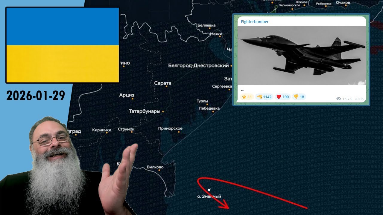 #Ucrânia 2026-01-29: DOIS AVIÕES RUSSOS, um SU-34 e um SU-30, são DERRUBADOS no MESMO DIA