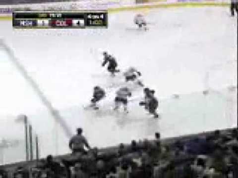 John Michael Liles Goal # 5 12-29-08 Nashville Predators @ Colorado Avalanche