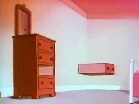 Popeye's snoring disturbs a mouse.