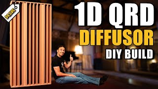 Build a Pro 1D Studio Diffusor for 34€ — Full Guide + Theory