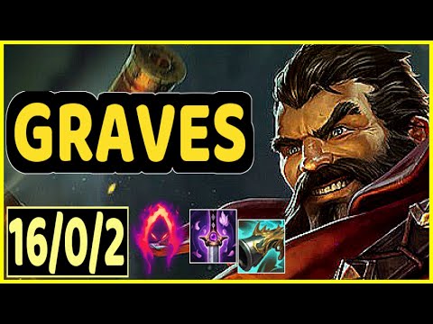 GRAVES VS KAYN - 16/0/2 KDA JUNGLE GAMEPLAY CHALLENGER I