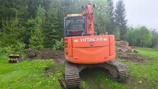 Hitachi ZX85US-3 gravemaskin / minigraver med tiltrotator og skuffer – 1 mini excavator for sale - Image 4 | Machineryline IN Hitachi ZX85US-3 gravemaskin / minigraver med tiltrotator og skuffer – 1 mini excavator | Image 4 - Machineryline