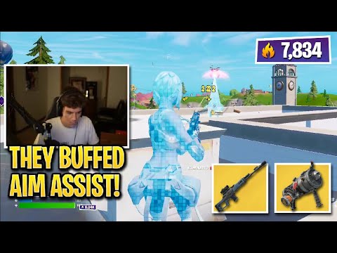 Scoped PROVE Aim Assist is BUFFED in NEW Fortnite UPDATE!