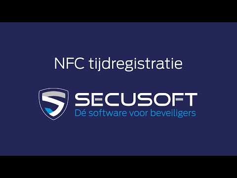 Digitaal kloksysteem en tijdregistratie met NFC-tags en QR-codes - Secusoft, dé software voor beveiligers