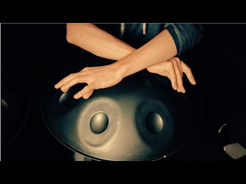 Handpan finger roll challenge 2 [nadishana]