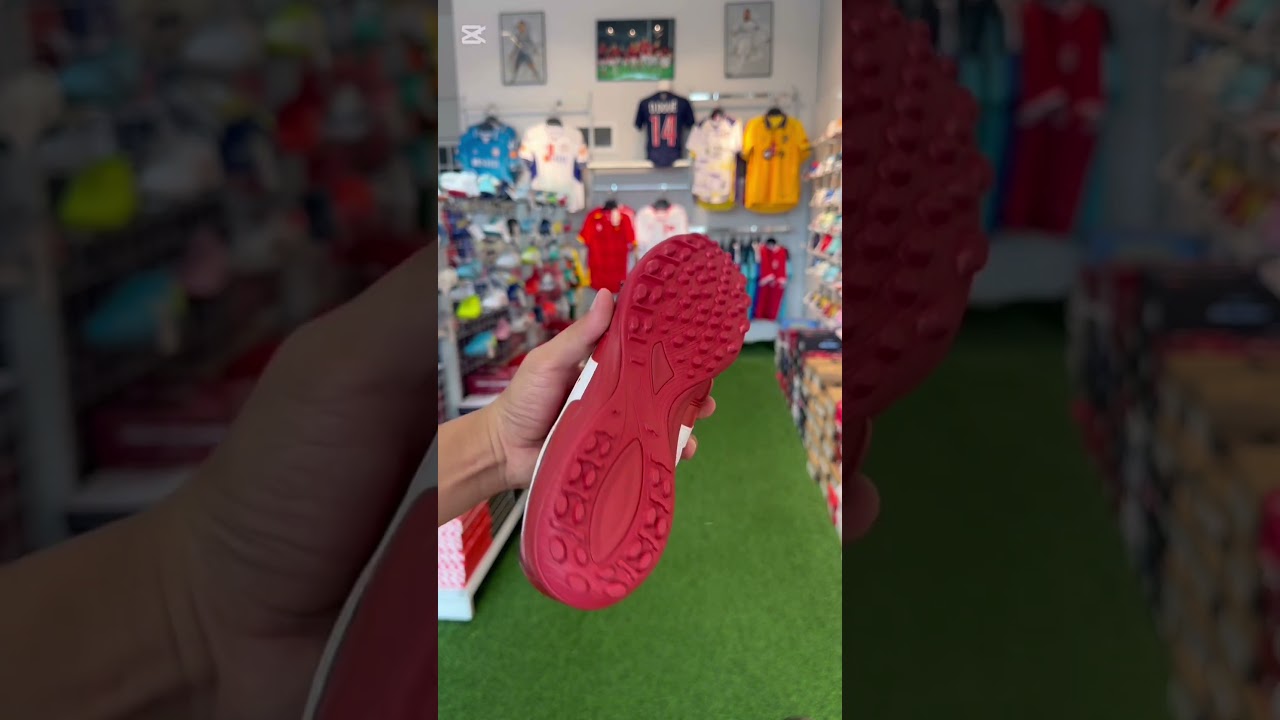 Giày Bóng Đá Mizuno Morelia Sala Pro AS TF Red Ruby - Màu Đỏ - Q1GB251360