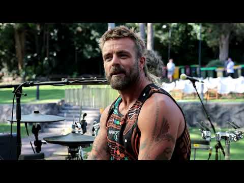 A behind-the-scenes look at Xavier Rudd's gear setup For His Jan Juc Moon Album World Tour