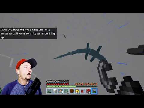 Minecraft Realms Jurassic World Clips DSG designerslashgamer LuckySpotlessInternRickroll