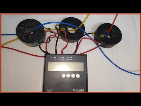 3 PHASE DIGITAL KWH METER CONNECTION Video