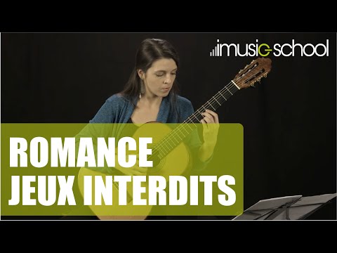 🎸GUITARE CLASSIQUE : Romance "Jeux interdits" - Cours de guitare de Sandrine LUIGI sur imusic-school
