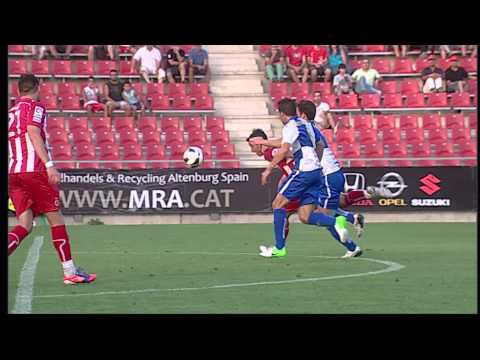 Girona FC - CE Sabadell (0-0) Resumen (18/08/12) J1