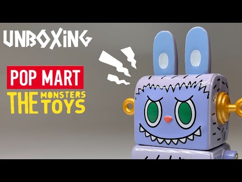 #Unboxing #labubu #PopMart Clockwork Walking Robot #shorts