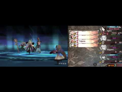[Bravely Default] Qada, Ominas, Yulyana, Mephilia - Hard - Solo Agnés