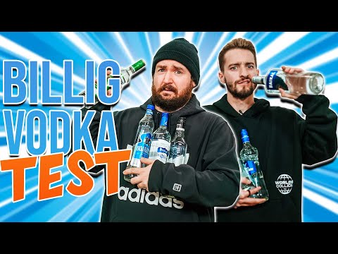 Wir TESTEN billig Vodka (echt KEINE GUTE IDEE)