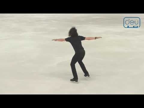 Marc Valdener. Oberstdorf 2019. Bronze Men I FS. 1st place