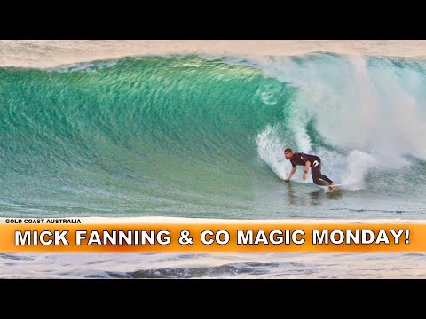 Surfing. Magic Monday! Pumping Duranbah Beach! 20th May 2024