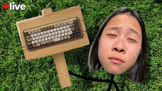 Builing a wooden keyboard, so I can be with nature