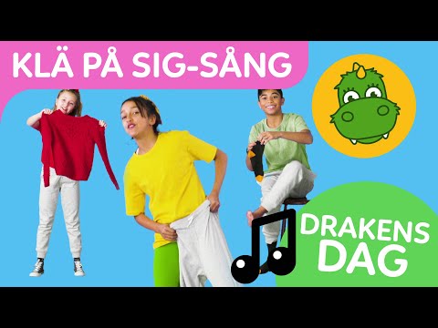 Bolibompa Mini: DRAKENS DAG: Klä på sig-sång