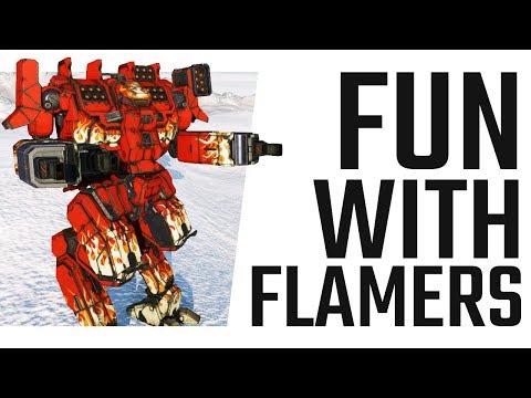 Fun with Flamers on the Arctic Wolf - Mechwarrior Online The Daily Dose #727