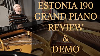 Video thumbnail for Estonia 190 Grand Piano - 2 Year Review & Demo by Adam Czerepinski