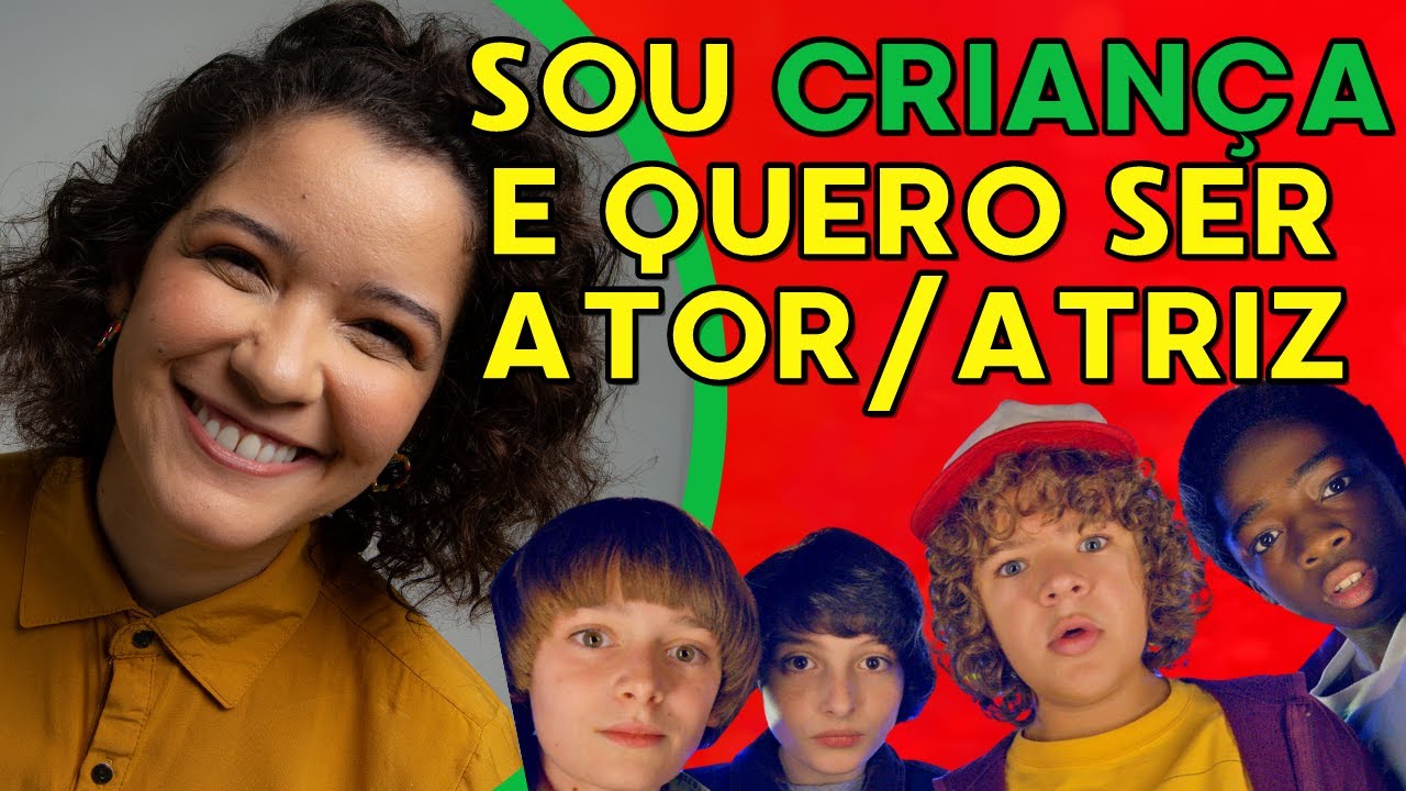 Criança pode trabalhar? Você é criança e quer ser ator/atriz? Veja esse vídeo!