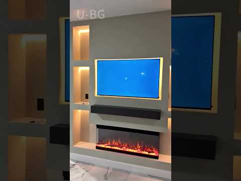 3D fireplace installation process video thumbnail