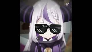 🛸💜‪#ホロライブ#ラプラス#ラプラスダークネス#テンプレお借りしました