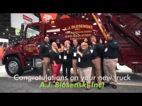 A.J. Blosenski Inc. | Surprise Truck Reveal | New Way 11-yd Viper