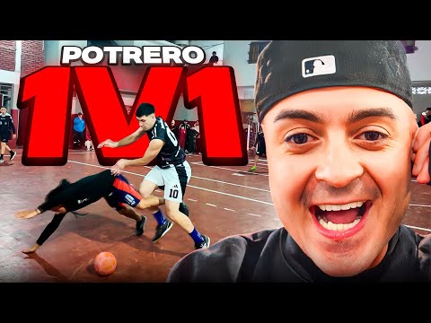 PATADA CRIMINAL en 1V1🔥 ME INFILTRO EN EL BARRIO ⚽