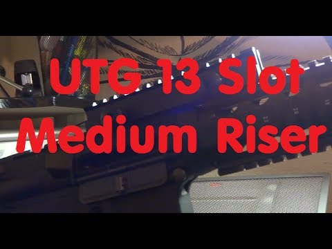 UTG 13 Slot Medium Rail Riser Review