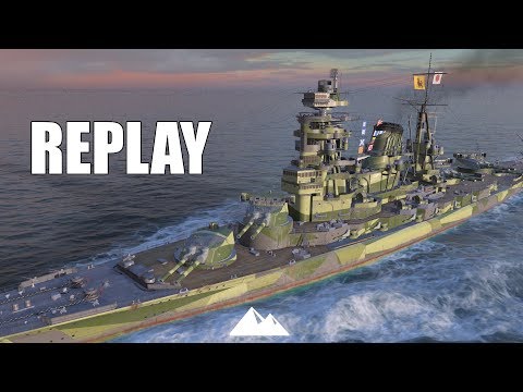 AMAGI, Secondary Artillery 4 ever! - World of Warships | [Replay] [German] [60fps]