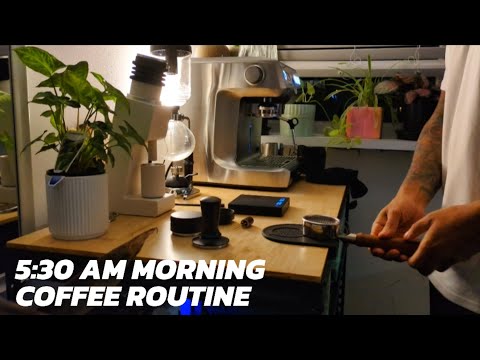 Cosy Coffee Routine -ASMR- Breville and Varia Vs3 #coffee #espresso #homebarista