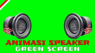 Download lagu Green Screen Speaker Animasi HD - Mentahan Animasi Speaker Subwoofer mp3
