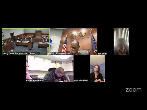 Hon. J. Cedric Simpson's PCC Docket on 01/08/26