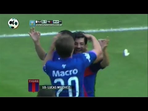 Gol Lucas Wílchez - San Lorenzo 0 Vs Tigre 1 - Primera División 2014