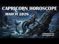 Capricorn Horoscope March 2026- Astrologer Joseph P. Anthony