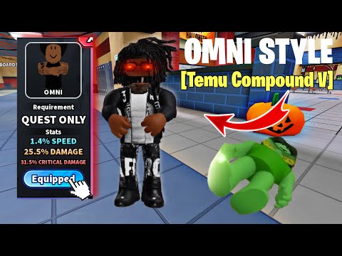 This *NEW* OMNI Style is 2 OVERPOWERED In Roblox Fight In a School