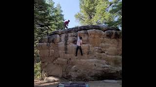 Video thumbnail de Chuck's Huck, V9. Lake Tahoe