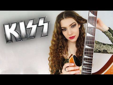 KISS - I Was Made for Lovin' You (guitar cover + SOLO) [4K]