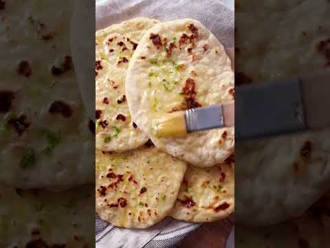 Soft & Fluffy Gluten-Free Naan! 🤤✨ (Easy, No Yeast!)