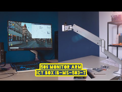 The ICY BOX IB-MS503-T Monitor Arm review