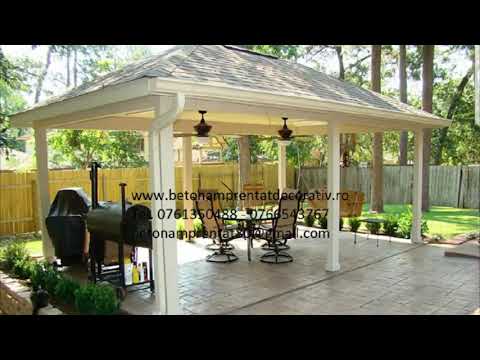 Beton Amprentat Valea Teiului - Mehedinti Tel.0761350488 -0766543767