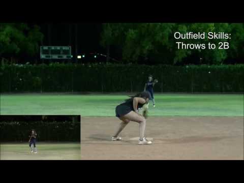 Kathleen Georges Softball Skills Video - 2022 Slappper Outfield Shortstop