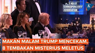 Download lagu Eight Gunshots Fired During Dinner, Trump Immediately Evacuated mp3