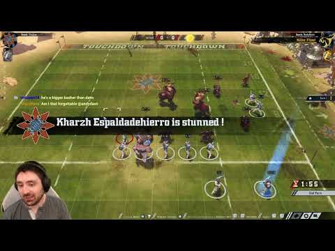 Blood Bowl Humans Vs Fun Police Chaos Dwarves [Match 5]