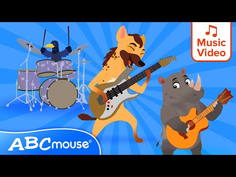 🦁 🦜 Discover Fun Animal Group Names! 🦒 🐆 | ABCmouse Learning Song for Kids 🎶