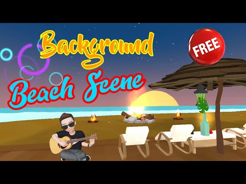 Beach Zepeto Background