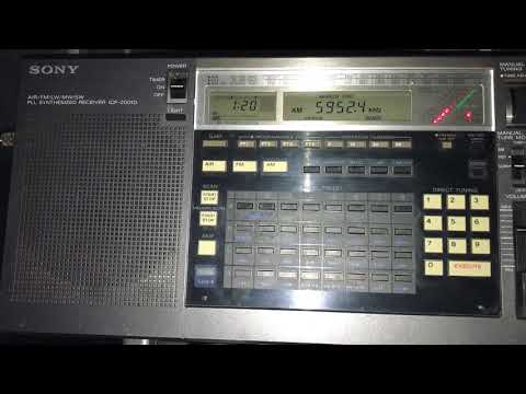 2. Emisoras Pio XII 5952.4 kHz, Boliva, outdoor reception in Oxford UK